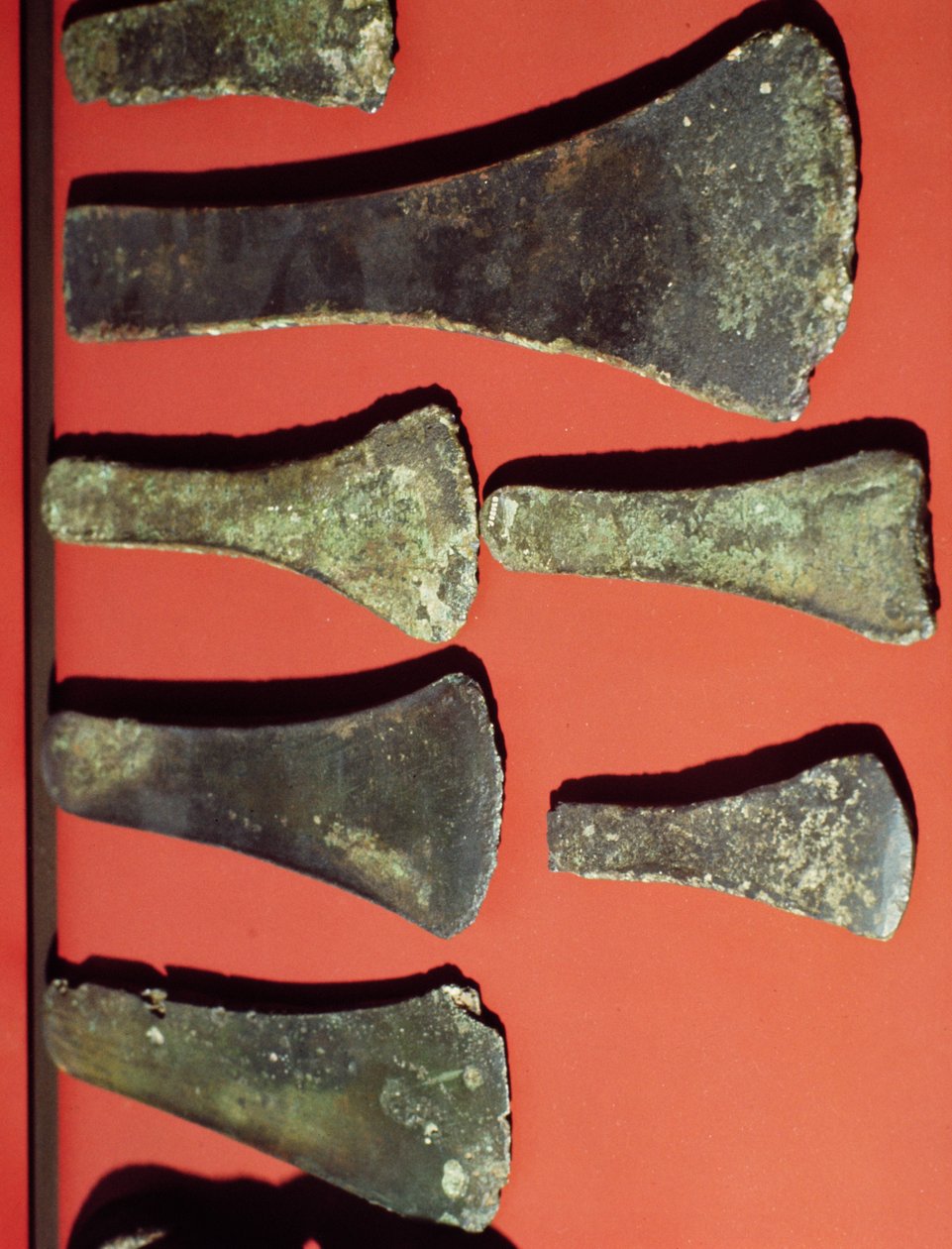 Machados planos, pré-históricos (bronze) de Unbekannt Unbekannt