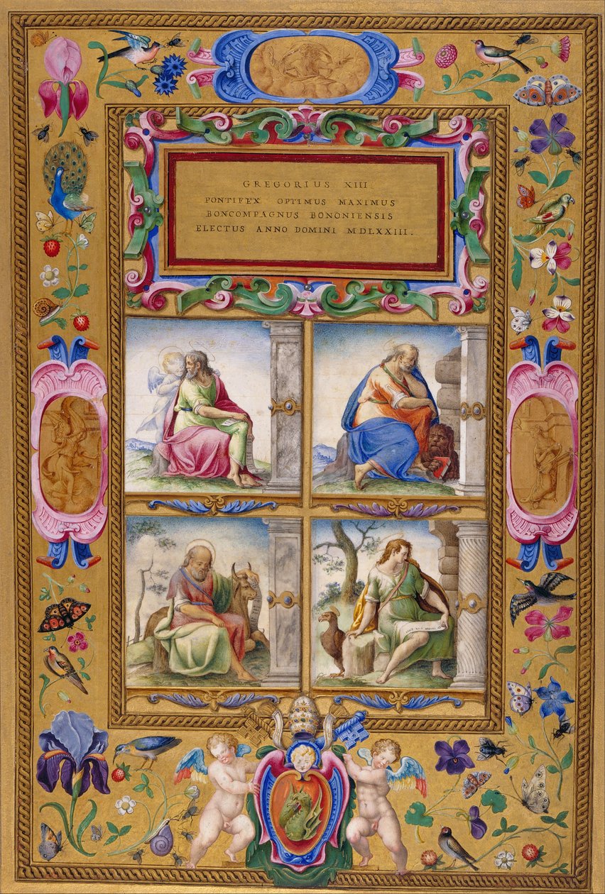 Quatro evangelistas de Unbekannt Unbekannt