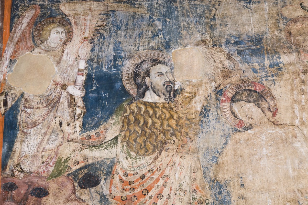 Afresco na Catedral (detalhe de 324012) de Unbekannt Unbekannt