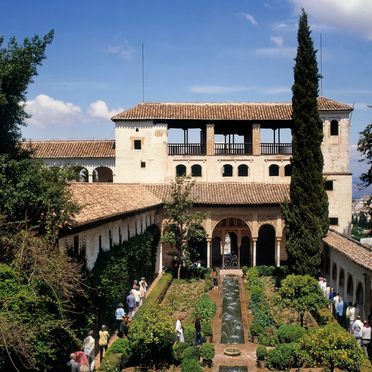 Palácio de Generalife, Granada, Espanha. de Unbekannt Unbekannt