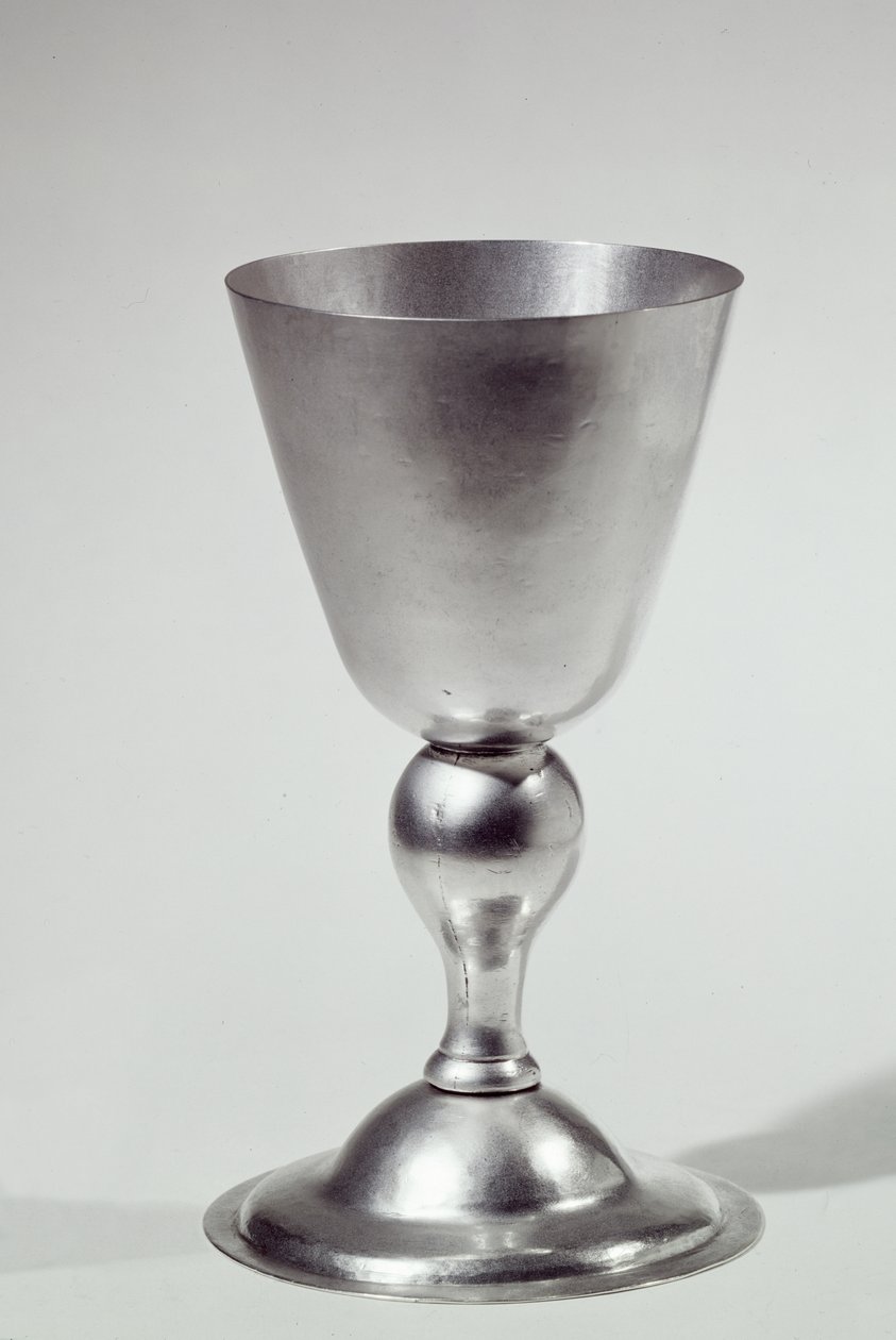 Cálice ou taça de vinho, sul-americana, prata do final do século XVII de Unbekannt Unbekannt