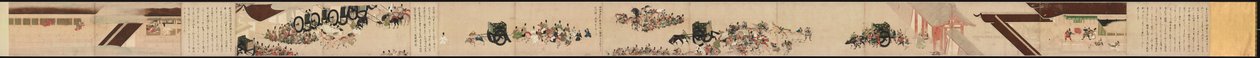 Conto Ilustrado do Rolo da Guerra Civil de Heiji da Visita Imperial a Rokuhara de Unbekannt Unbekannt