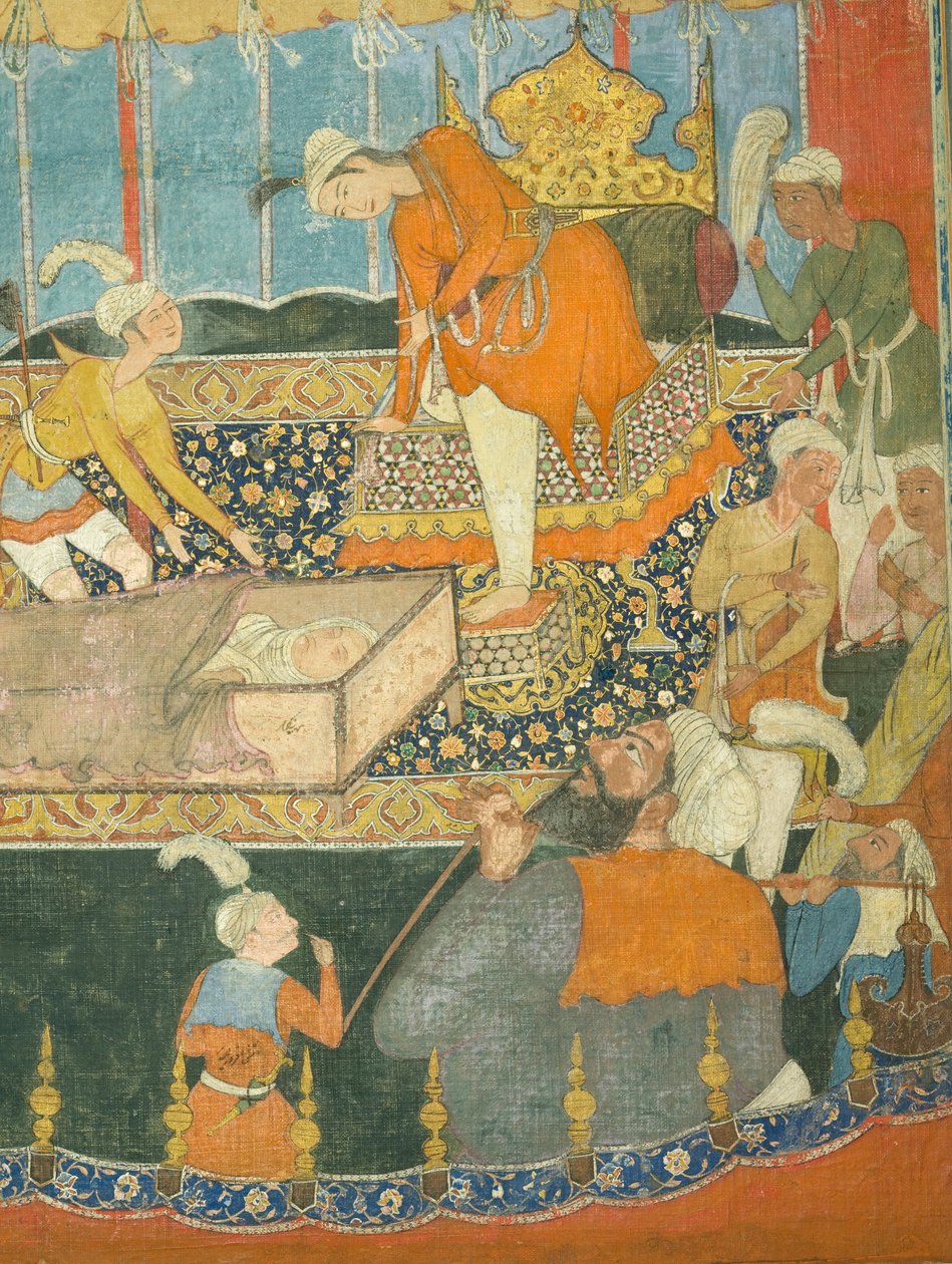 Ilustração do Qissa-i Amir Hamza de Unbekannt Unbekannt