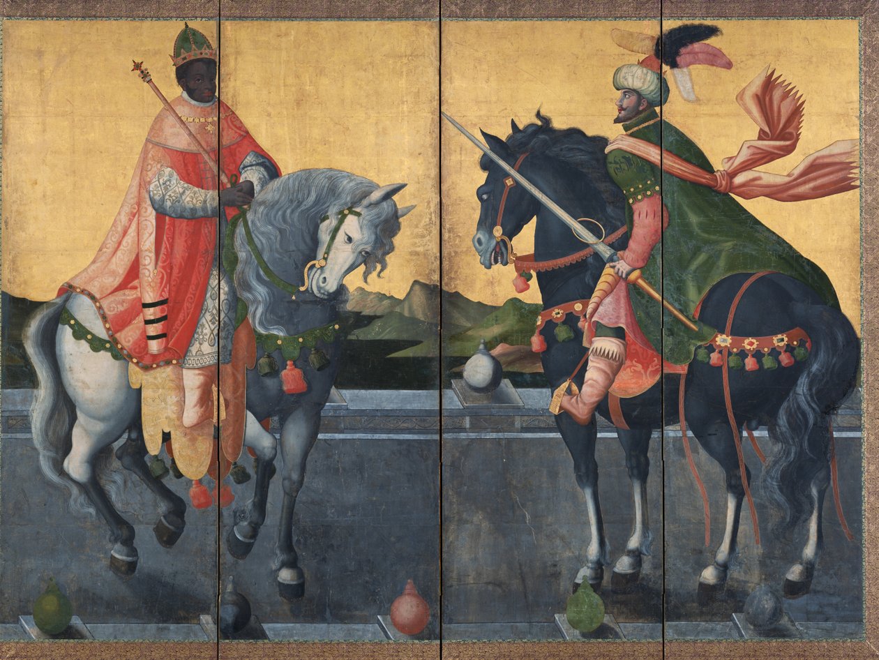 Importante Propriedade Cultural Western Kings a Cavalo de Unbekannt Unbekannt