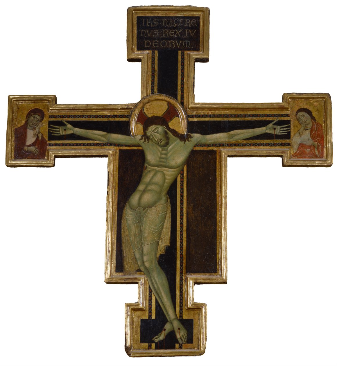 Italian - Crucifix with Mourning Virgin e São João Evangelista de Unbekannt Unbekannt