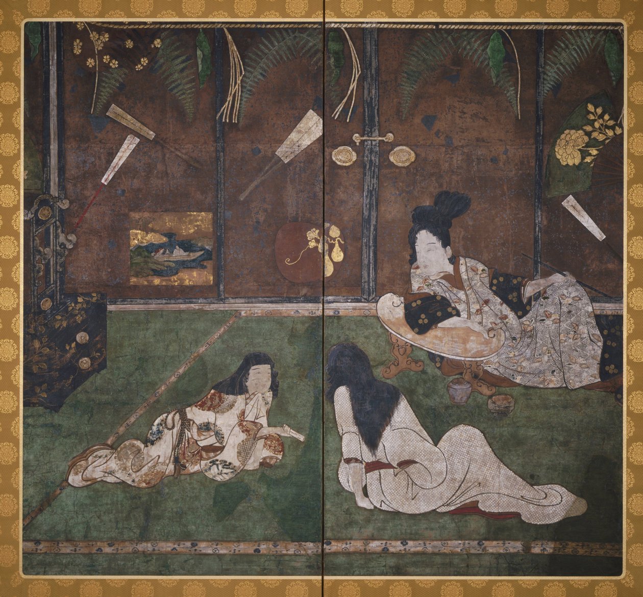 Japonês - Mensageiro do Amor (Fumitsukai bybu-e) de Unbekannt Unbekannt