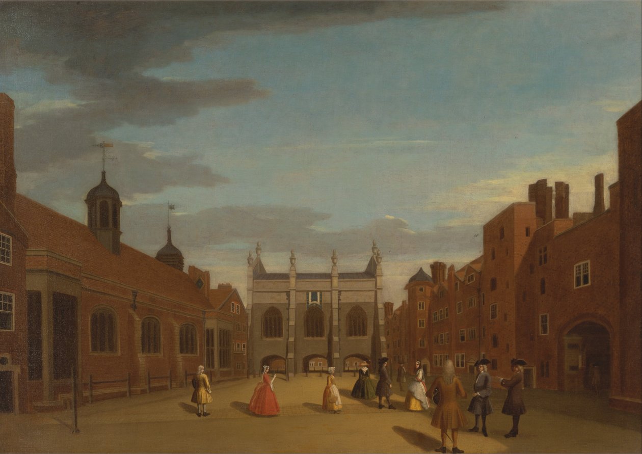 Lincolns Inn, a capela e Old Hall, em Londres de Unbekannt Unbekannt