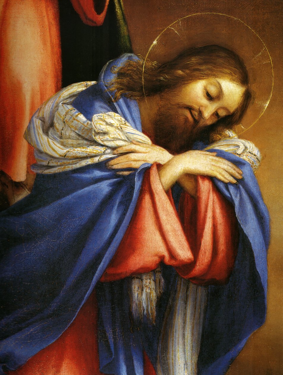 Lotto, Cristo despedindo-se de sua mãe de Unbekannt Unbekannt