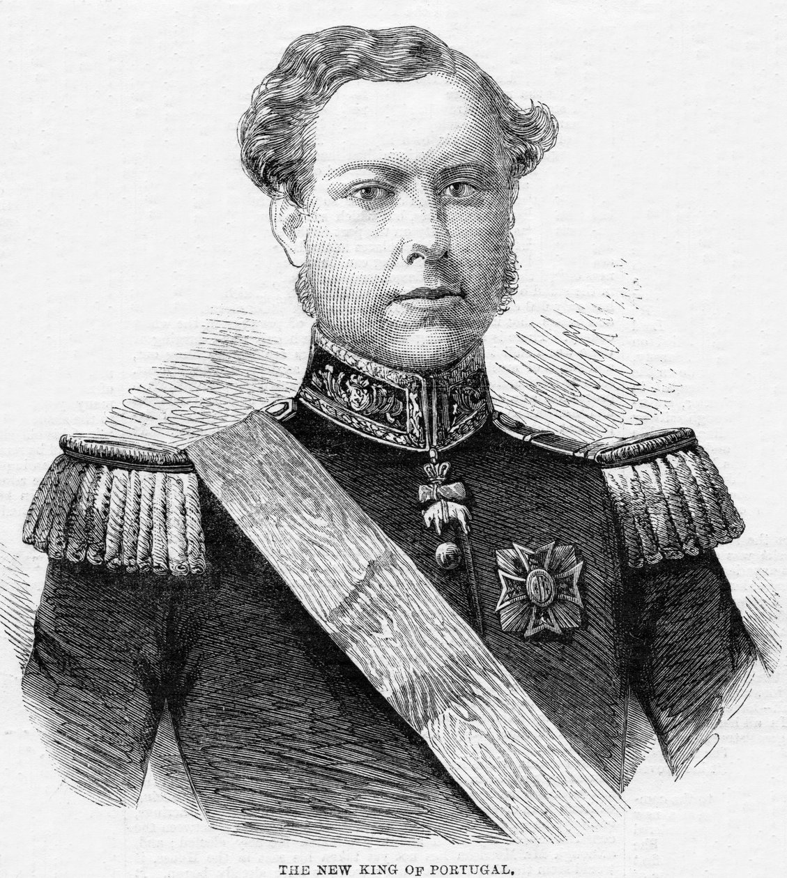 Luís I, rei de Portugal, de &39;Illustrated London News&39;, 23 de novembro de 1861 de Unbekannt Unbekannt