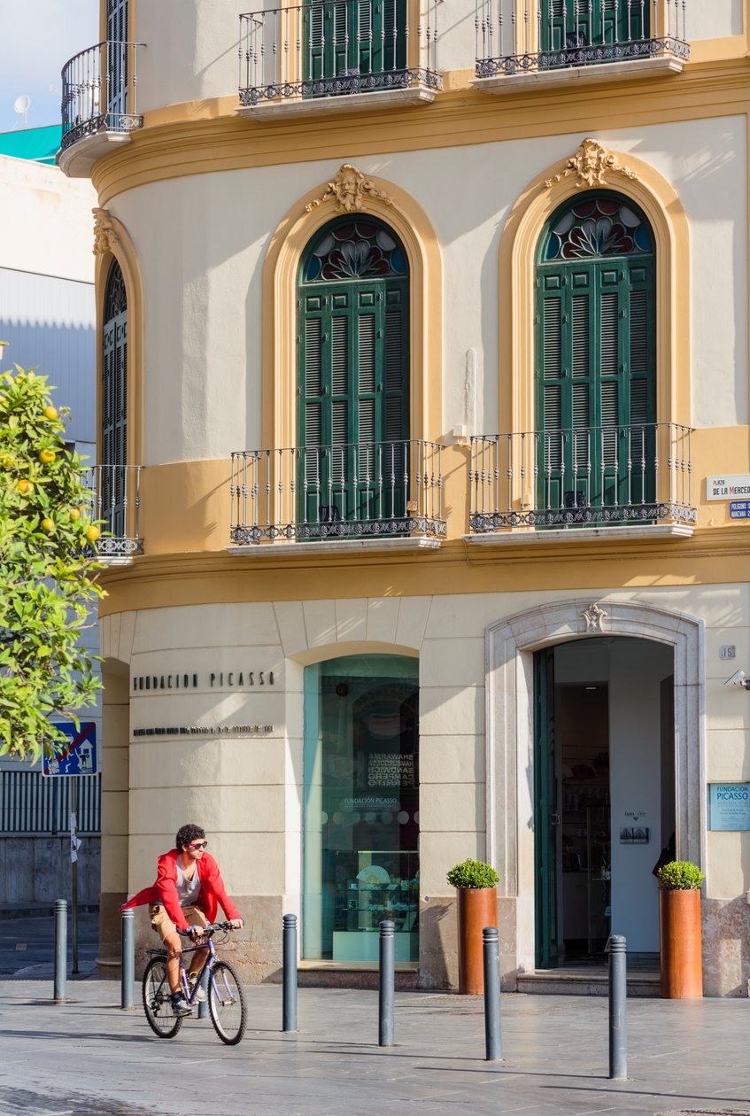Málaga, Costa del Sol, Espanha. Local de nascimento de Picasso. de Unbekannt Unbekannt