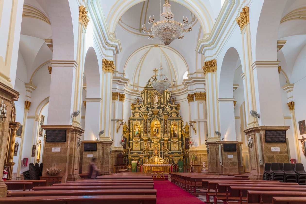 Marbella, Costa del Sol, Espanha. Igreja. de Unbekannt Unbekannt