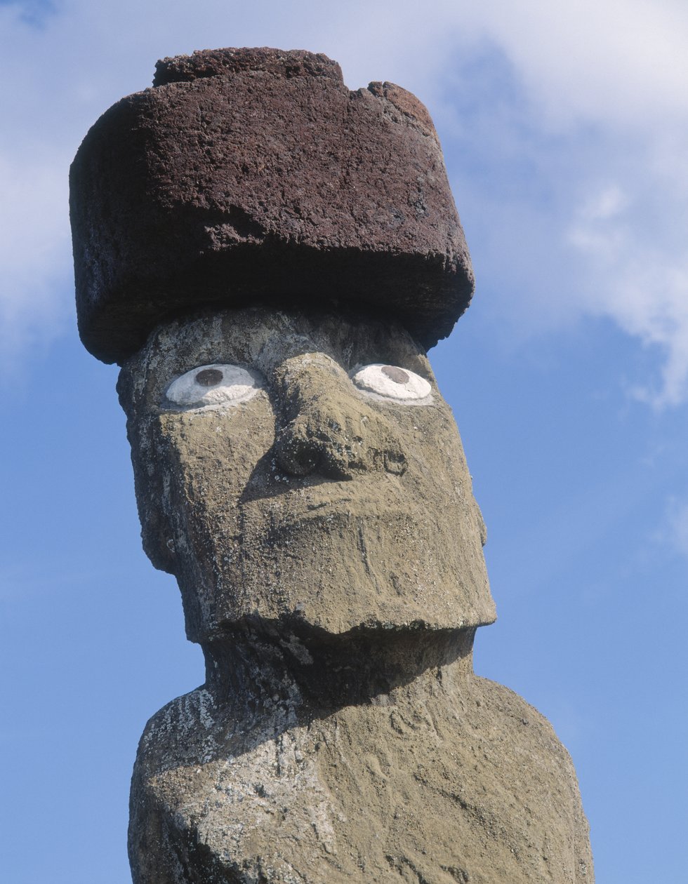 Estátua monolítica em Ahu Ko Te Riku, c.1000-1600 de Unbekannt Unbekannt