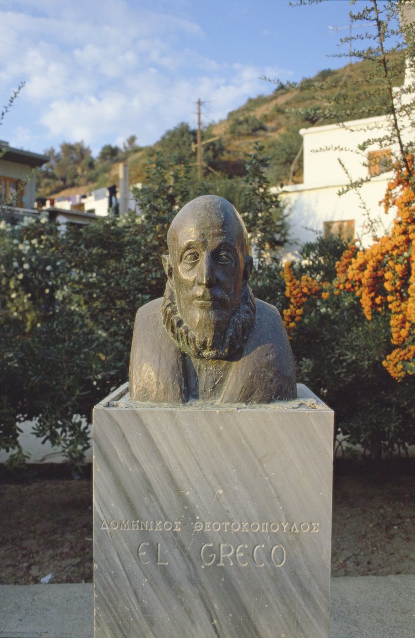 Monumento a El Greco (1541-1614) de Unbekannt Unbekannt