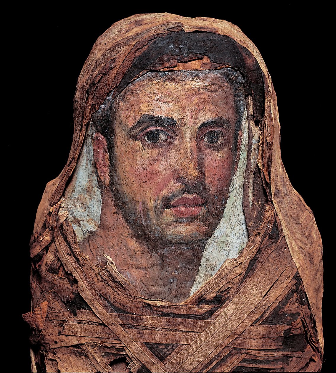 Retrato de múmia de um homem de Unbekannt Unbekannt