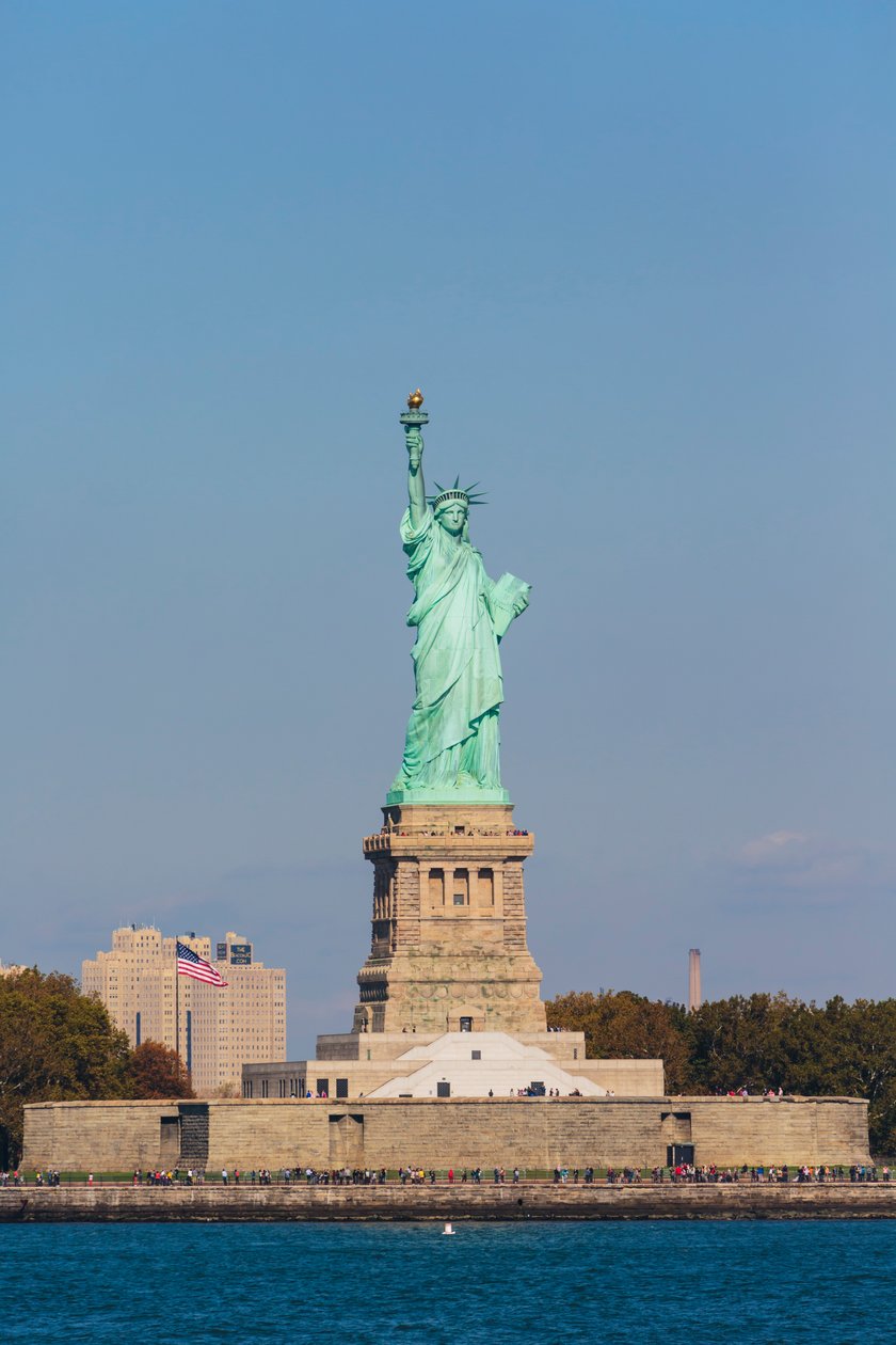 Nova Iorque, EUA. Estátua da Liberdade. de Unbekannt Unbekannt