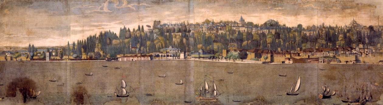 Panorama de Constantinopla de Unbekannt Unbekannt