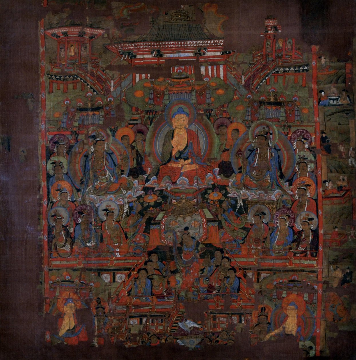 Paraíso de bhaisajyaguru de Unbekannt Unbekannt