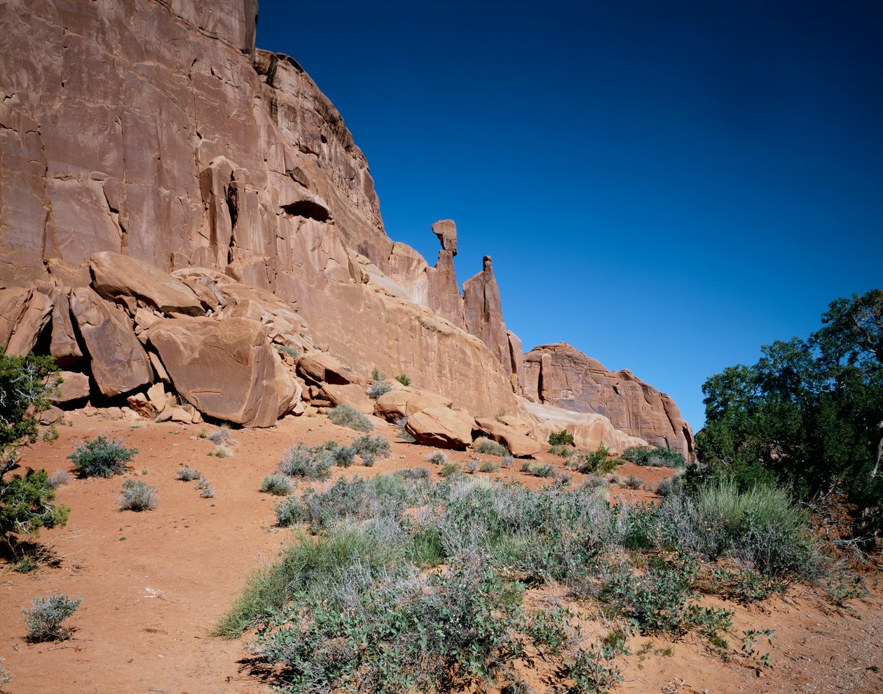 Park Avenue, Arches National Park, Utah de Unbekannt Unbekannt