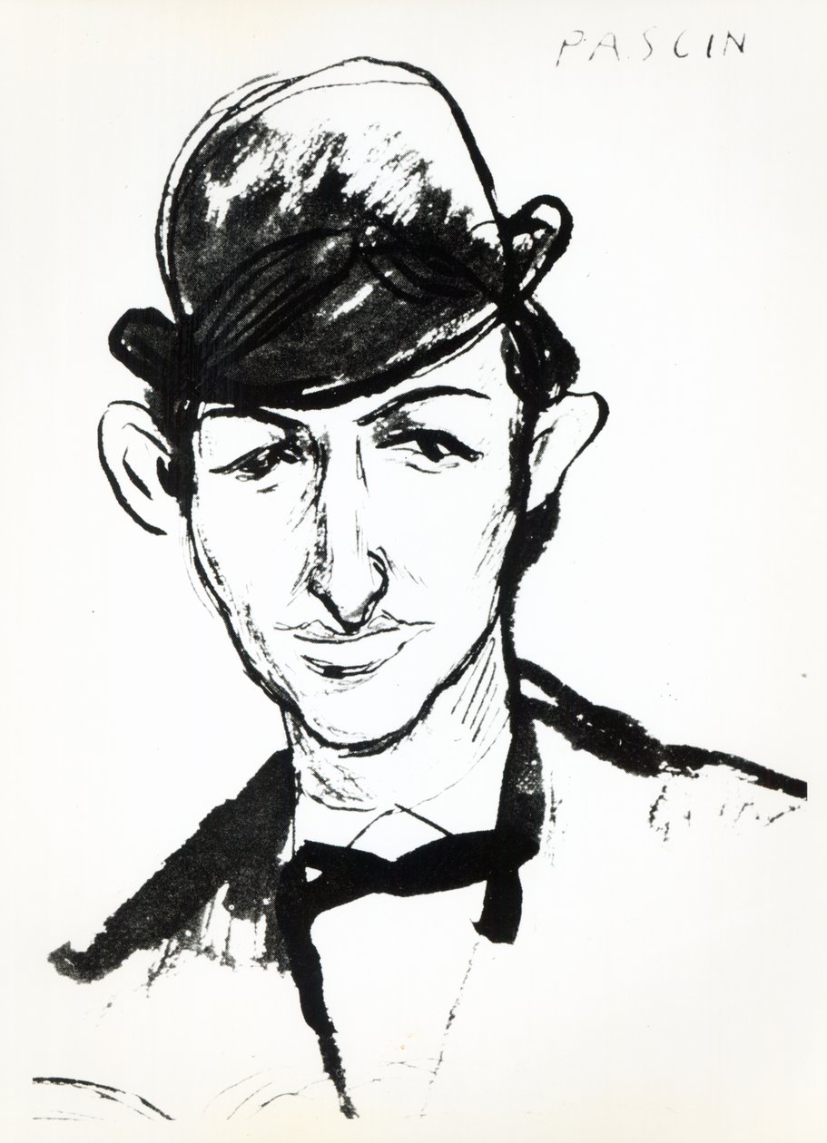 Pascin (caneta e tinta) de Unbekannt Unbekannt