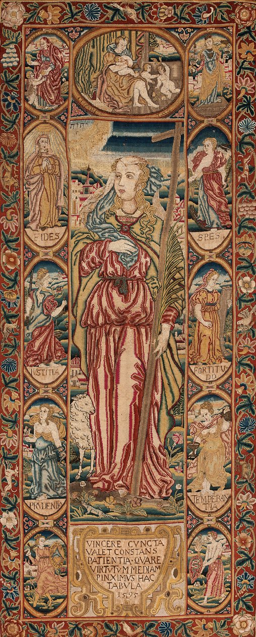 Paciência e as sete virtudes cristãs de Unbekannt Unbekannt