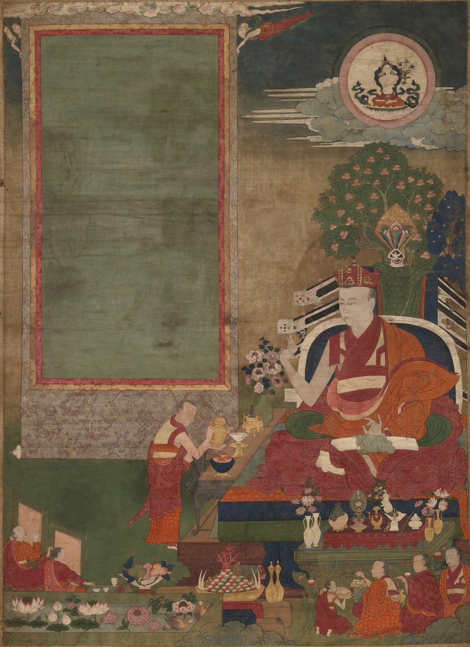 Patrono das Artes, Situ Panchen Chokyi Jungne (1699-1774) de Unbekannt Unbekannt
