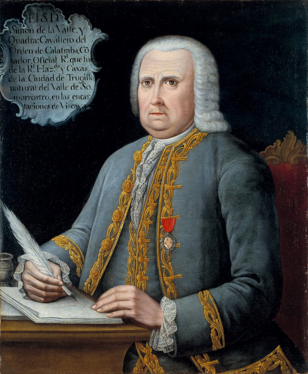 Peru - Retratos de Simon de la Valle e Cuadra e Maria de Unbekannt Unbekannt