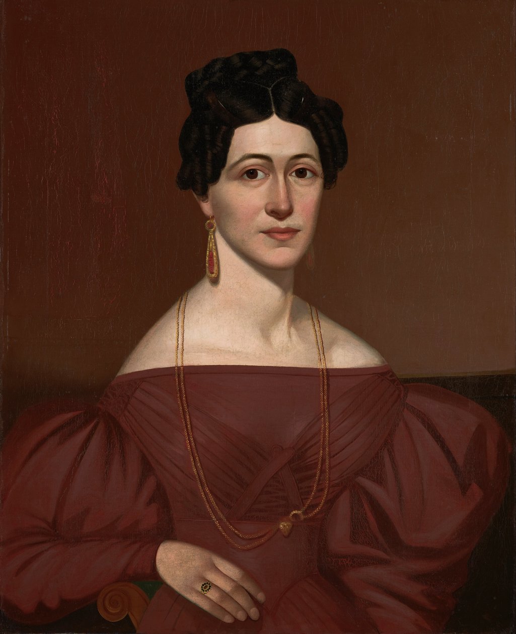 Retrato de Eliza C. Ayres de Unbekannt Unbekannt