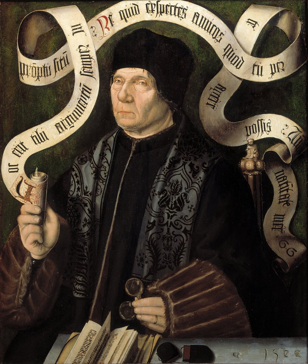 Retrato de Jacob van Driebergen (1436-1509) de Unbekannt Unbekannt