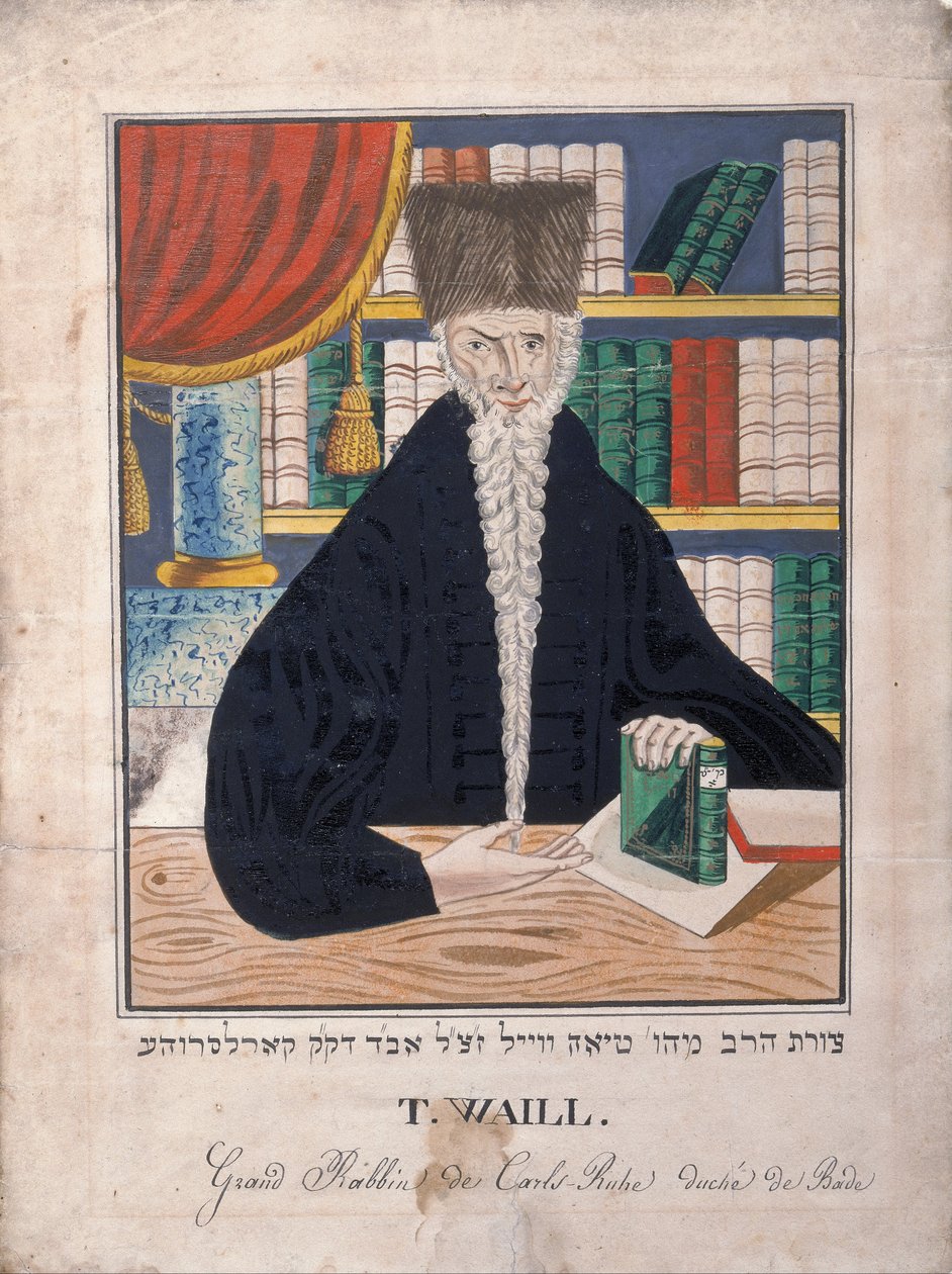 Retrato de Tiah Weil de Unbekannt Unbekannt