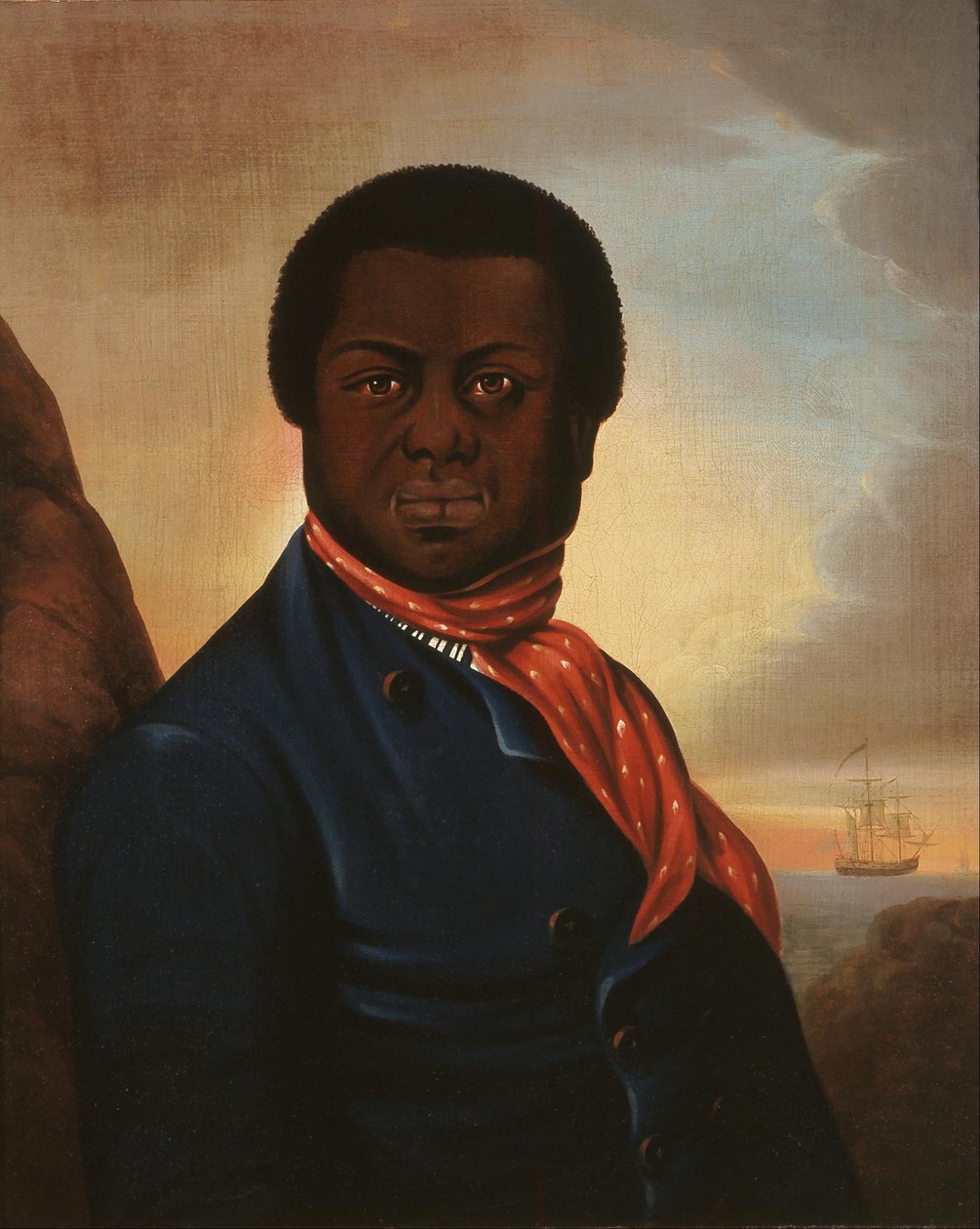 Retrato de um marinheiro negro (Paul Cuffe) de Unbekannt Unbekannt