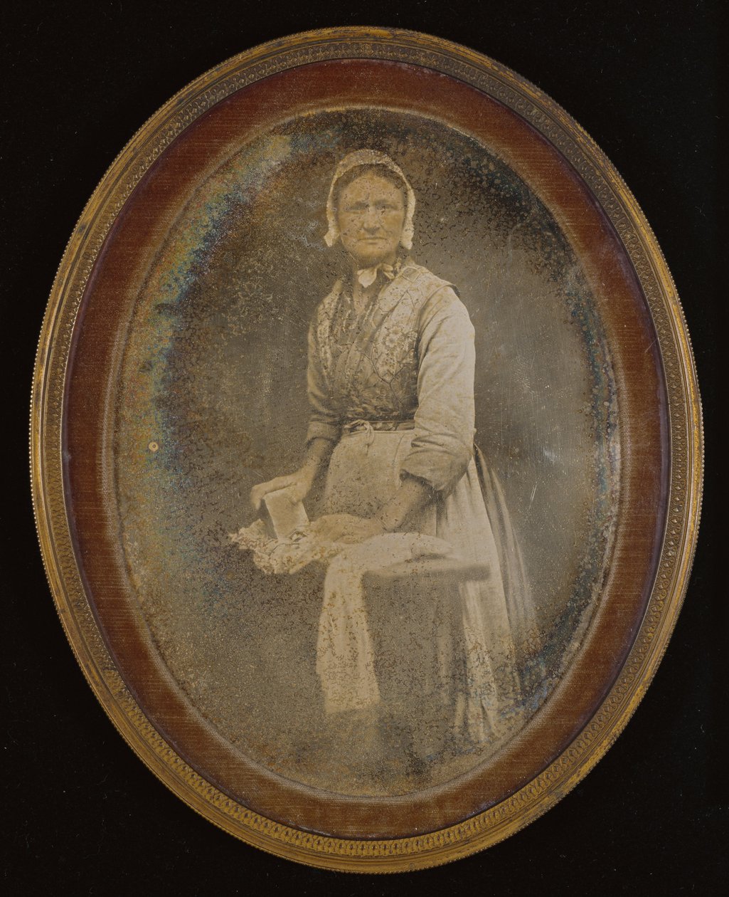 Retrato de uma lavadeira de Unbekannt Unbekannt