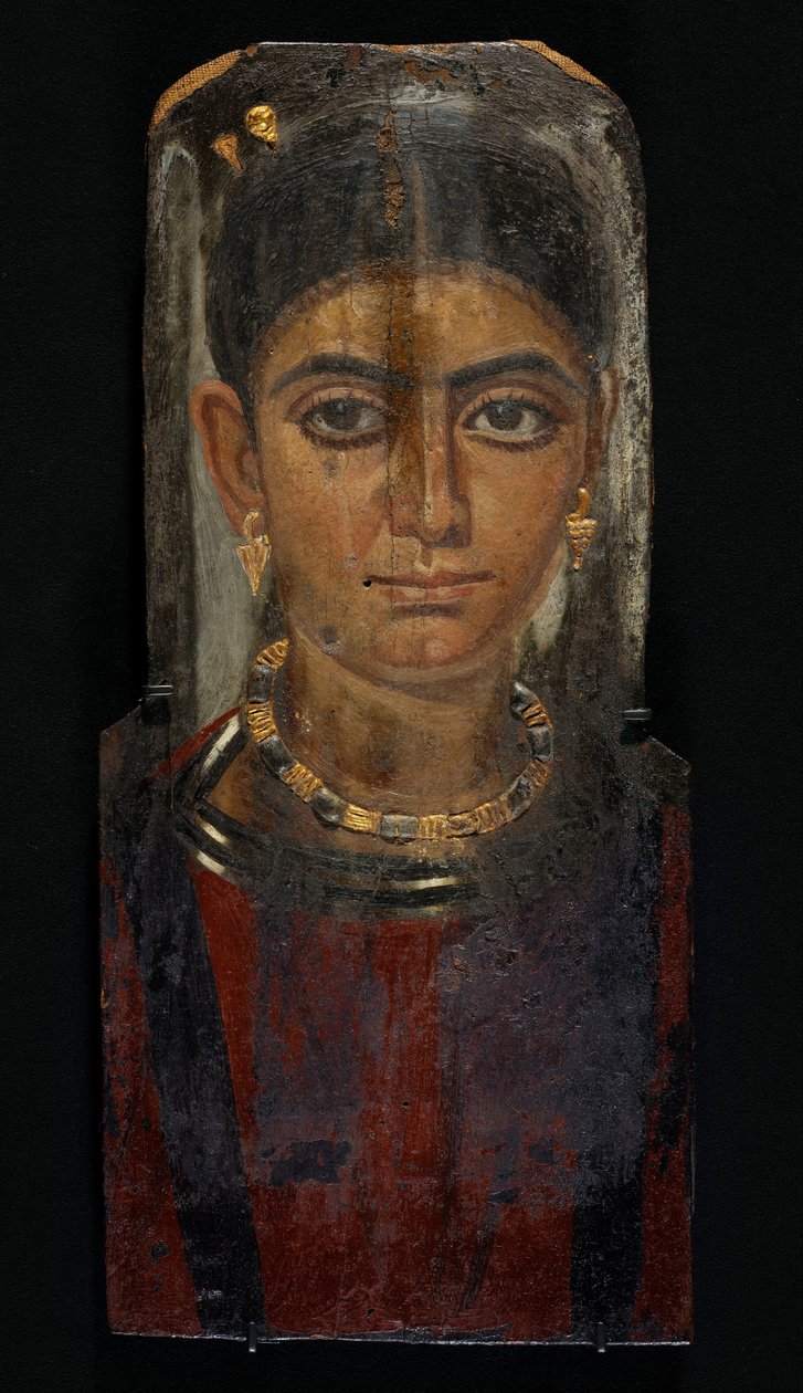 Retrato de uma mulher de Unbekannt Unbekannt