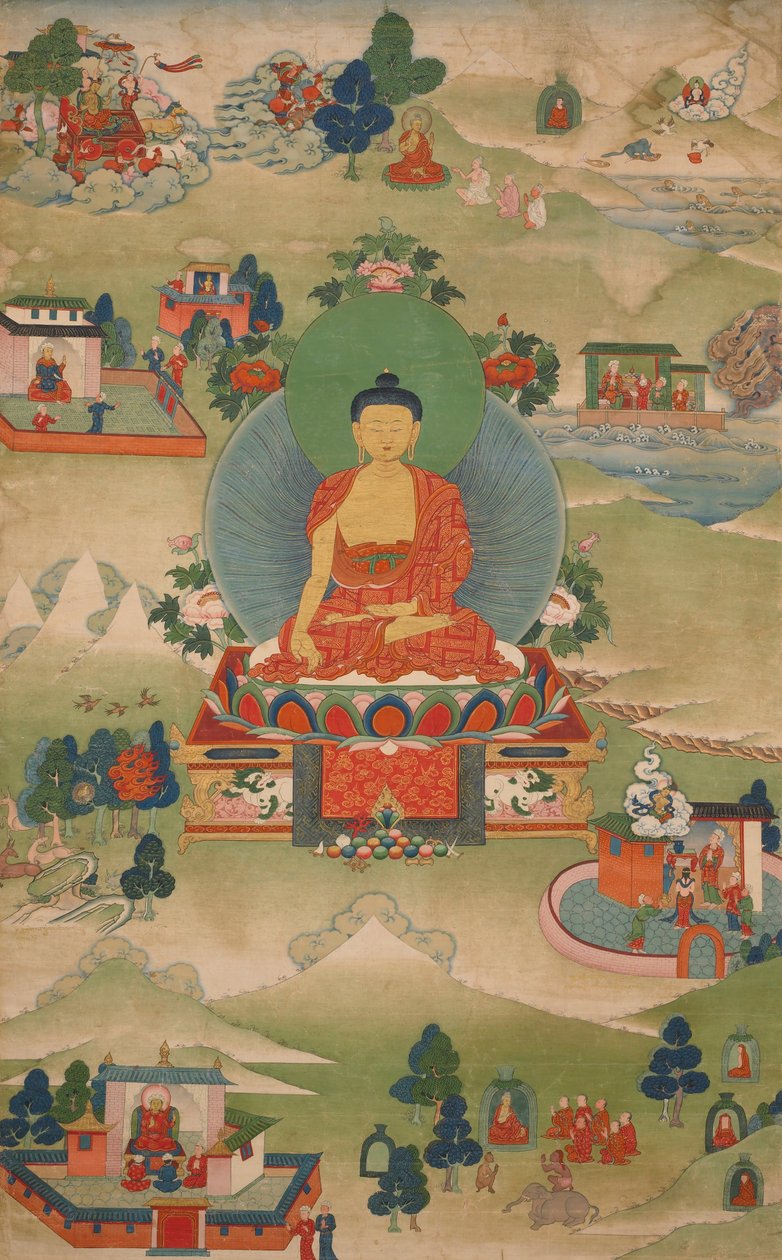 Vidas anteriores do Buda Shakyamuni de Unbekannt Unbekannt