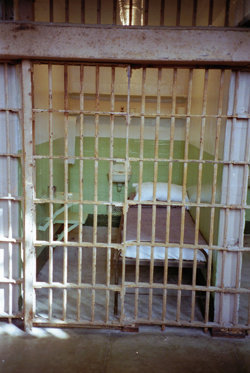 Cela de prisão em Alcatraz, 1994 de Unbekannt Unbekannt