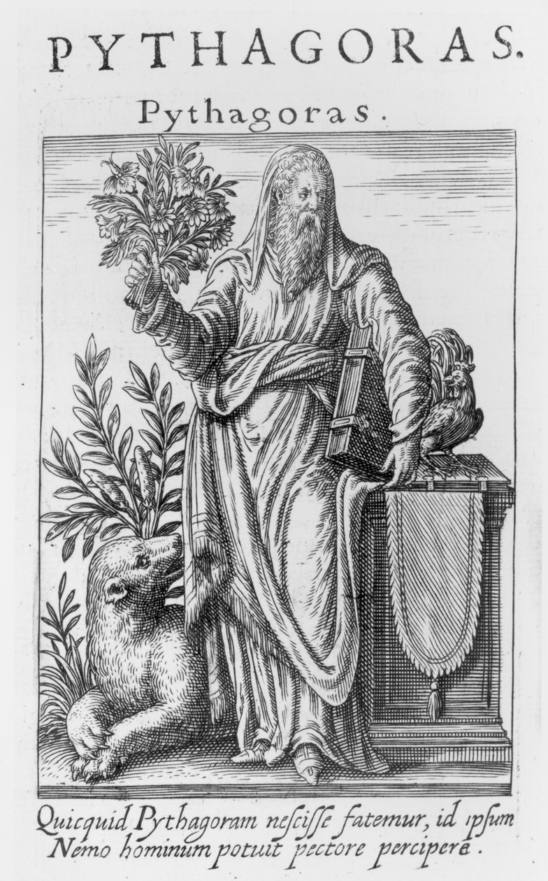 Pitágoras (c.580-c.500 aC) de Unbekannt Unbekannt
