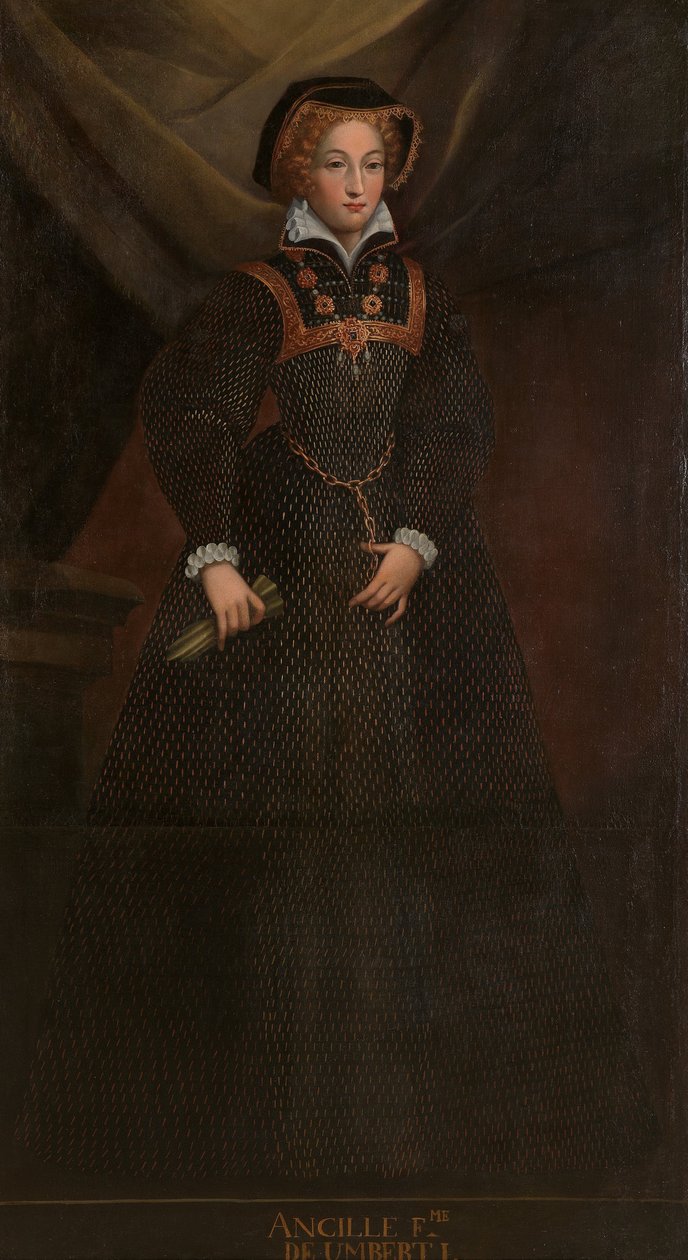 Retrato de Ancilla esposa de Umberto I de Unbekannt Unbekannt