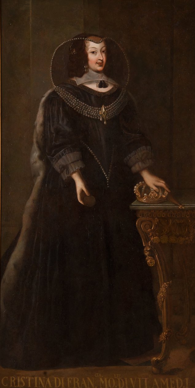 Retrato de Christine da França de Unbekannt Unbekannt