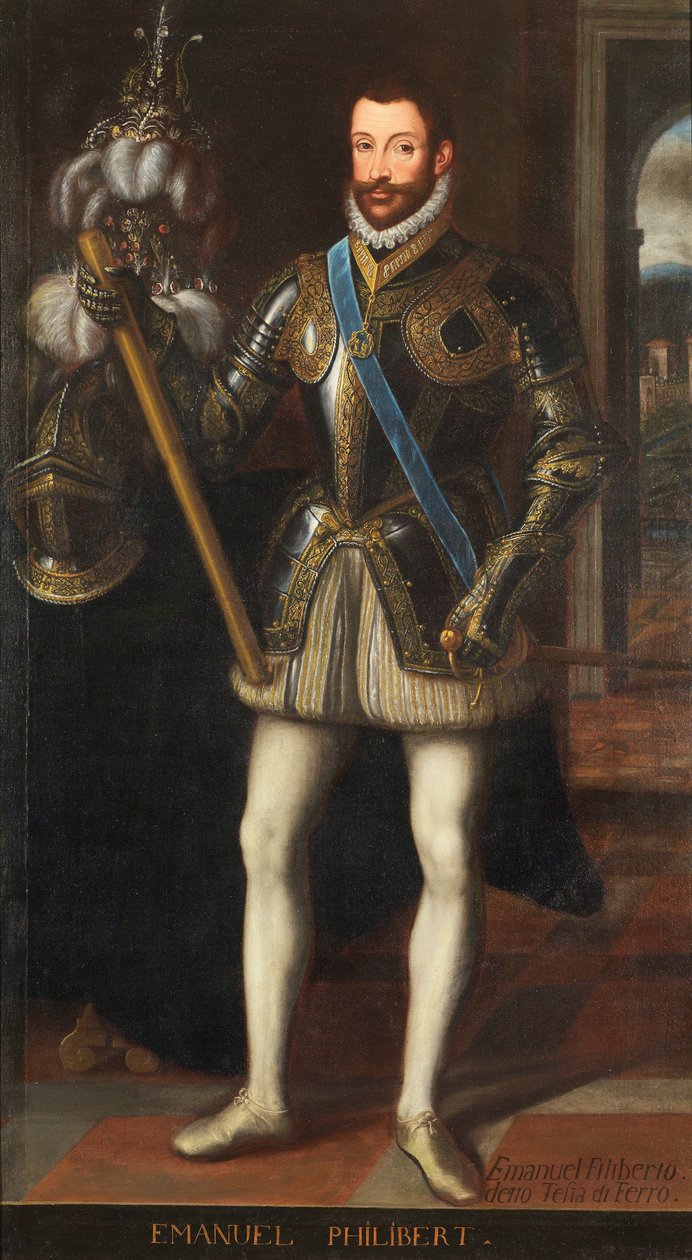 Retrato de Emanuele Filiberto de Unbekannt Unbekannt