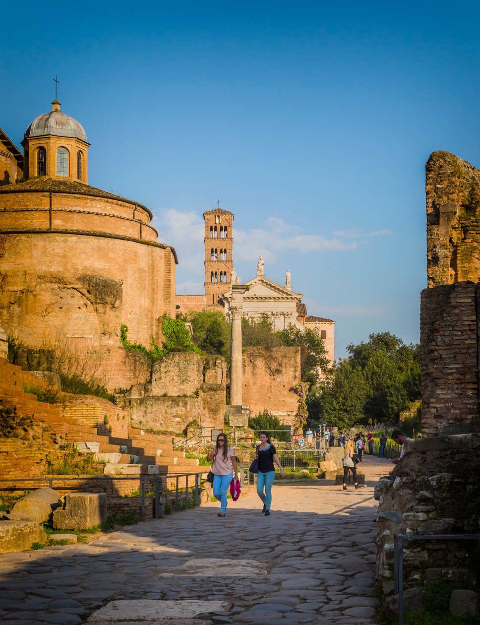 Roma, Itália. Fórum Romano. de Unbekannt Unbekannt
