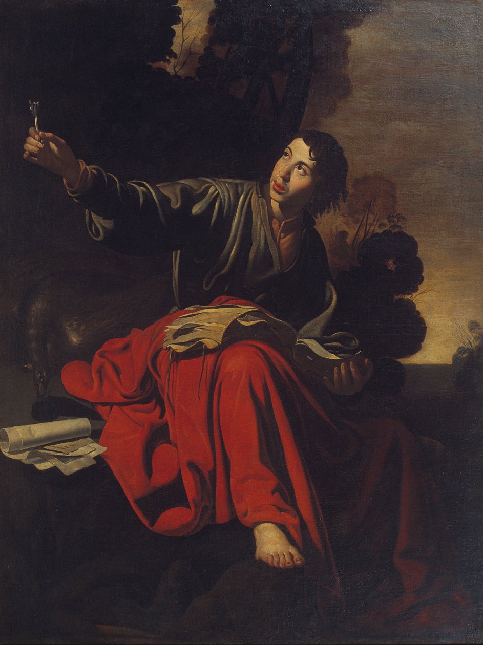 São João Evangelista em Patmos de Unbekannt Unbekannt