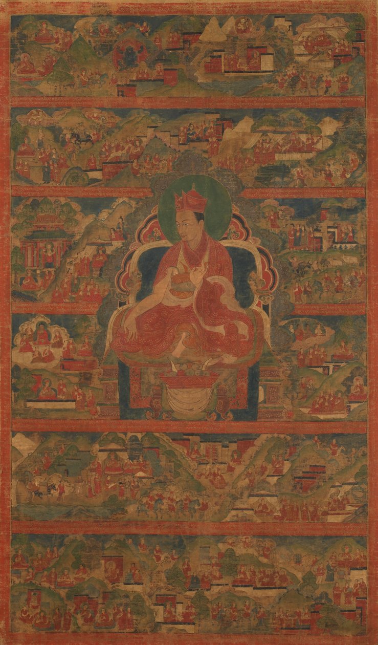 Sharmapa Lama, Chodag Yeshe Palzang, o quarto Shamar Rinpoche (1453-1554) de Unbekannt Unbekannt