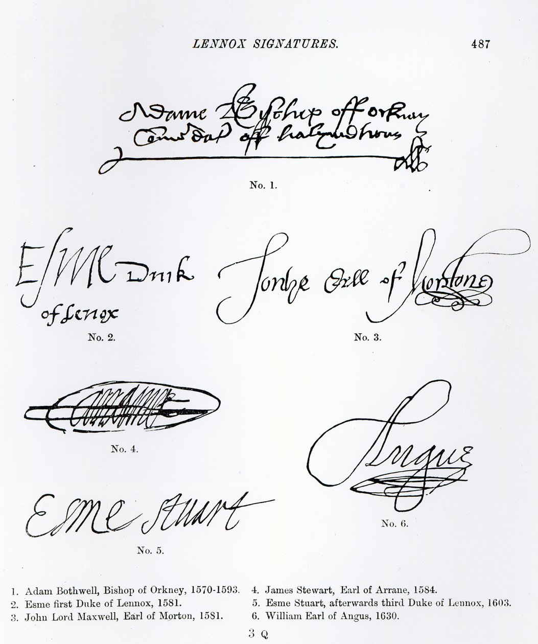 Assinaturas do clero e da aristocracia escoceses dos séculos XVI e XVII de Unbekannt Unbekannt