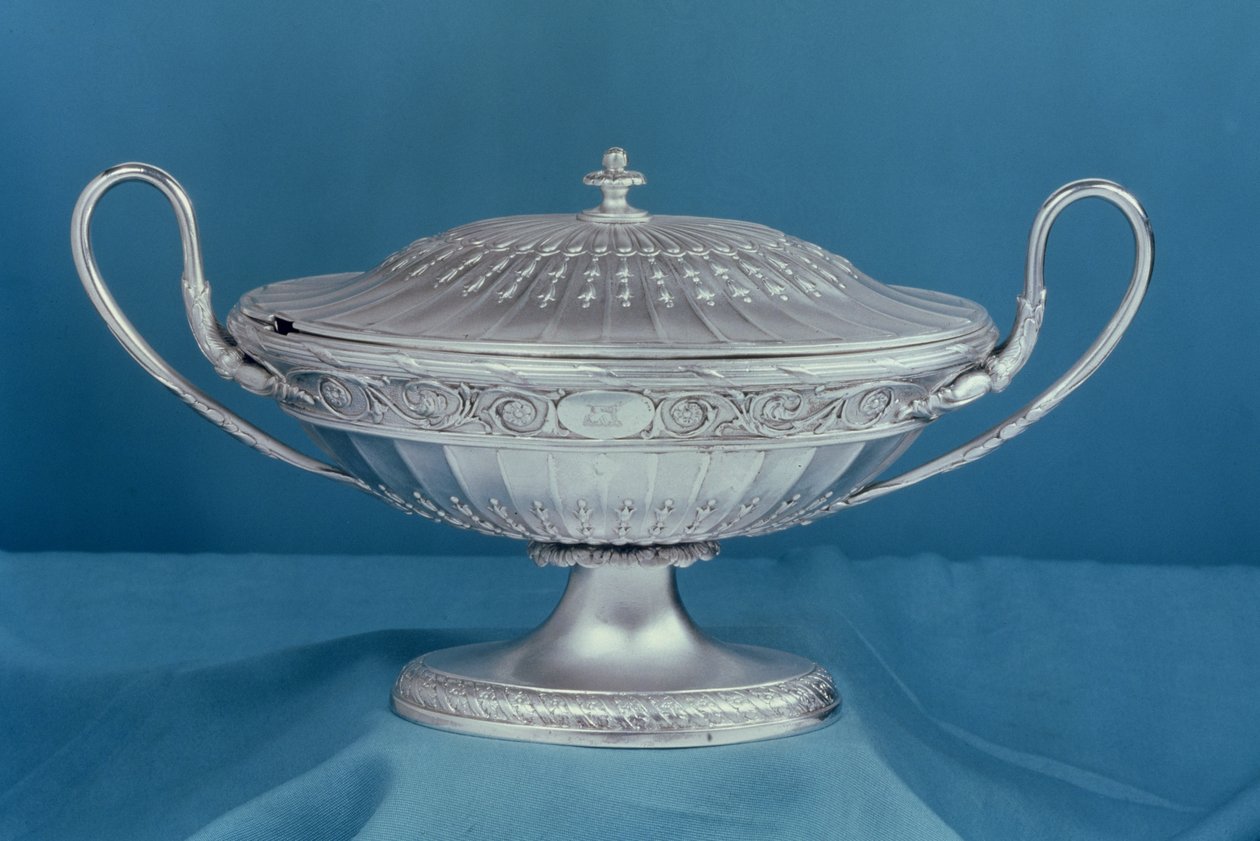 Sopa de molho de prata de Matthew Boulton e John Fothergill, 1776 de Unbekannt Unbekannt