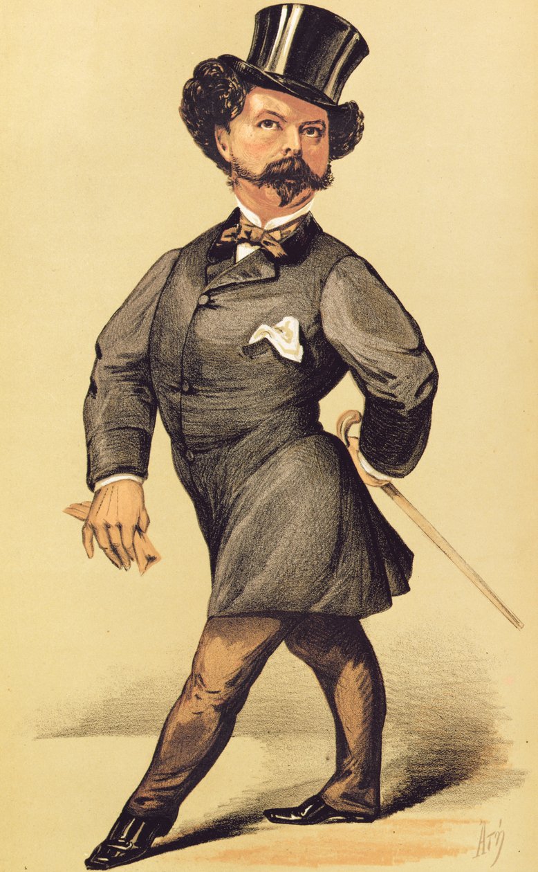 Sir Robert Peel (1822-95), desenho animado da Vanity Fair, 19 de março de 1870 de Unbekannt Unbekannt