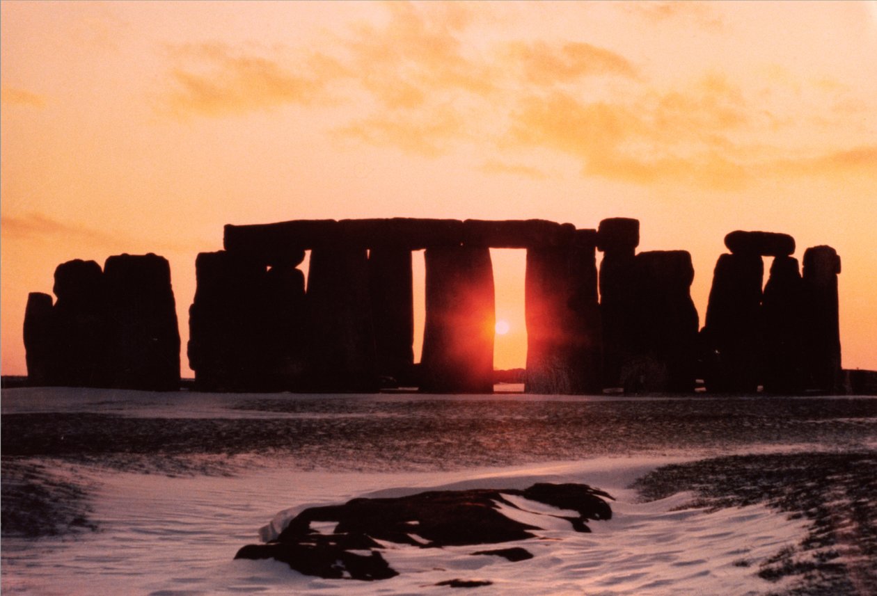 Stonehenge, solstício de inverno de Unbekannt Unbekannt
