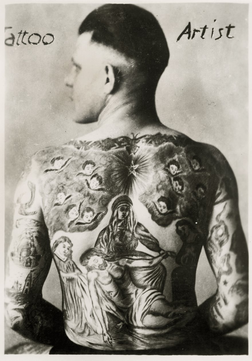Homem tatuado, Nova Iorque de Unbekannt Unbekannt