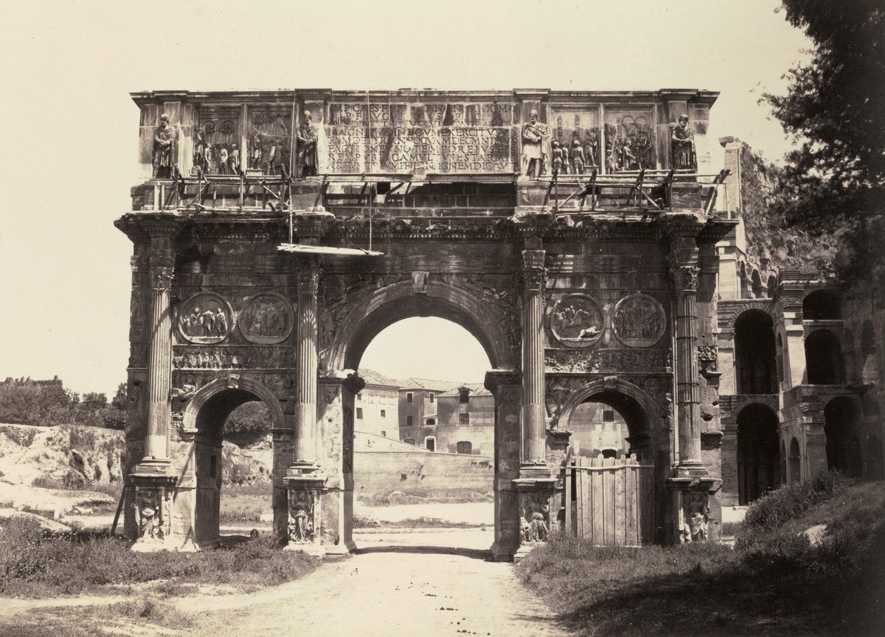 O arco de Constantino, Roma de Unbekannt Unbekannt