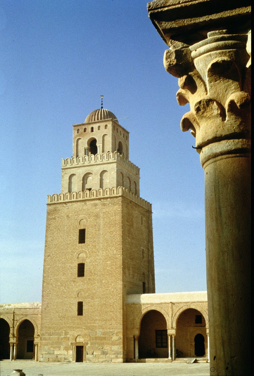 A Grande Mesquita, Aghlabid, 836-875 dC de Unbekannt Unbekannt