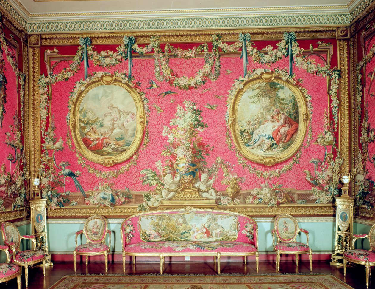 A sala da tapeçaria, c.1763 foto de Unbekannt Unbekannt
