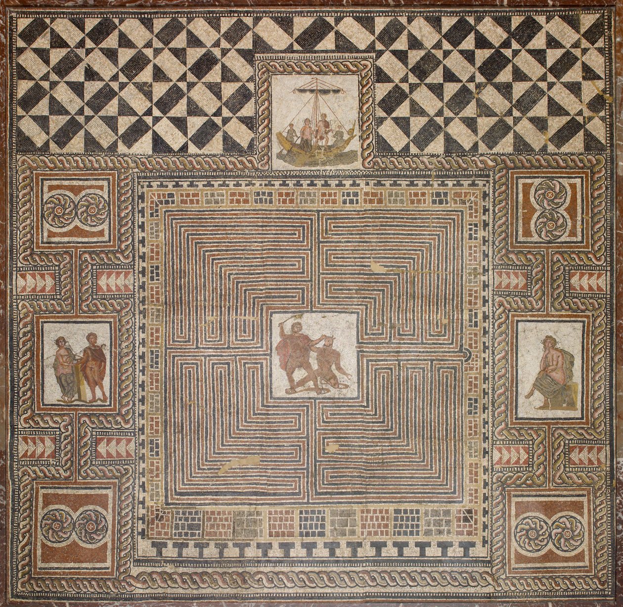 Mosaico de Teseu de Unbekannt Unbekannt